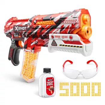 XSHOT Hyper Gel Clutch Blaster (5000 Hyper Gel graanulit) ZURU
