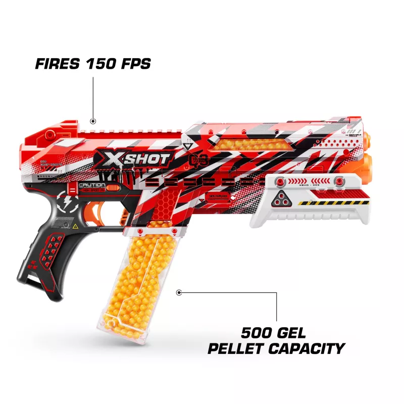 XSHOT Hyper Gel Clutch Blaster (5000 Hyper Gel graanulit) ZURU