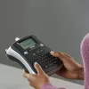 DYMO LabelManager ® ™ 210D - QWZ, QWERTZ, D1, termosiirde, 180 x 180 DPI, 12 mm/s, must, hõbedane