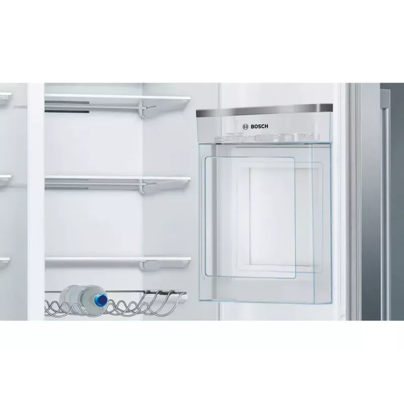 Bosch Serie 6 KAG93AIEP külmik-sügavkülmik külg-külje kõrval, eraldiseisev, 560 L, roostevaba teras