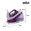 Braun CareStyle 1 IS1514VI 2200 W 1,7 L keraamiline tald lilla