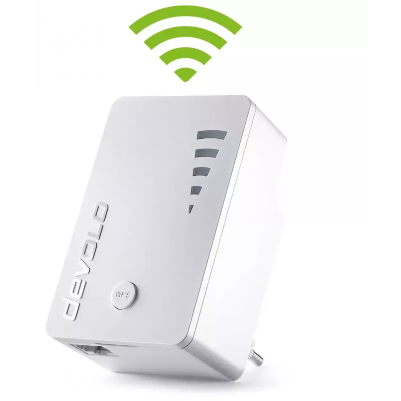 WiFi repiiter Devolo AC 1000 Mbit/s valge