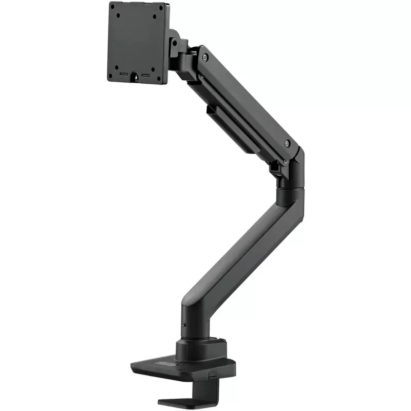 Monitorivars SILVERSTONE SST-ARM14B 17–49-tollistele monitoridele, must, ühe ekraani reguleeritav kinnitus