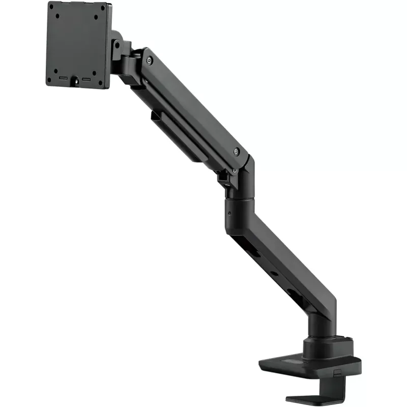 Monitorivars SILVERSTONE SST-ARM14B 17–49-tollistele monitoridele, must, ühe ekraani reguleeritav kinnitus