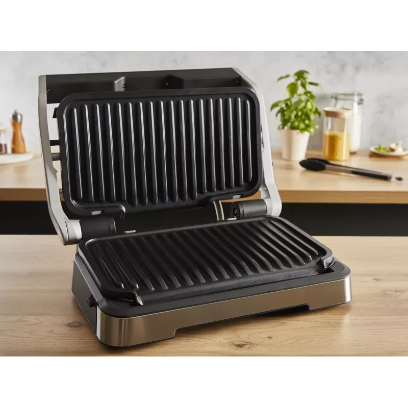 Kontaktgrill Tefal OptiGrill 2in1 GC773D roostevaba teras 2100 W