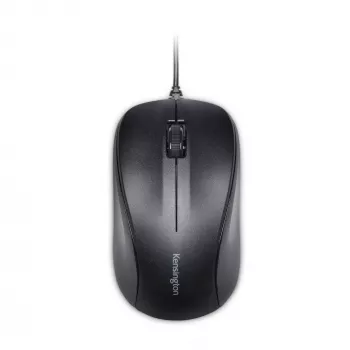 Kensington Wired Valuhiir, mõlemakäeline, optiline, USB Type-A, 1000 DPI, must