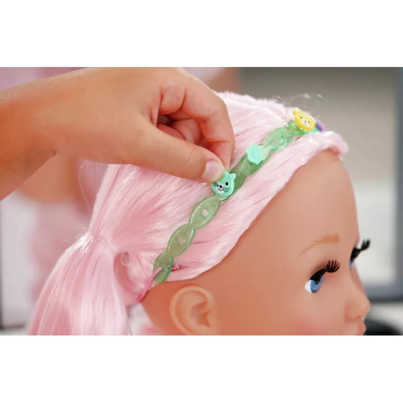 BABY born stiilimarkerid ja tarvikud, Meigi-/stiilimisnuku pea, Naine, 3 a, Poiss/Tüdruk, Mitmevärviline