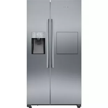 Külmik-sügavkülmik Siemens iQ500 KA93GAIEP – vabaltseisev, kogumaht 560 l, külmik 369 l, sügavkülmik 191 l, energiaklass E, roostevaba teras