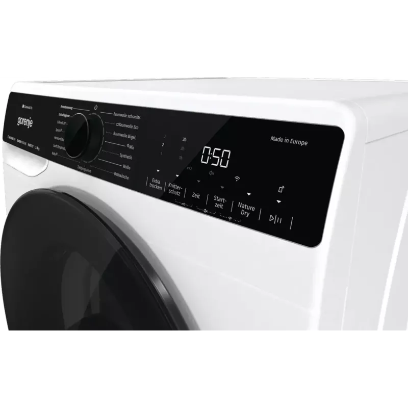 Kuivati Gorenje DPNA93W soojuspumbaga, eraldiseisev esilaadimisega, 9 kg, valge, energiaklass C