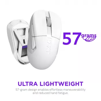 NZXT Lift Elite juhtmeta mängurihiir valge