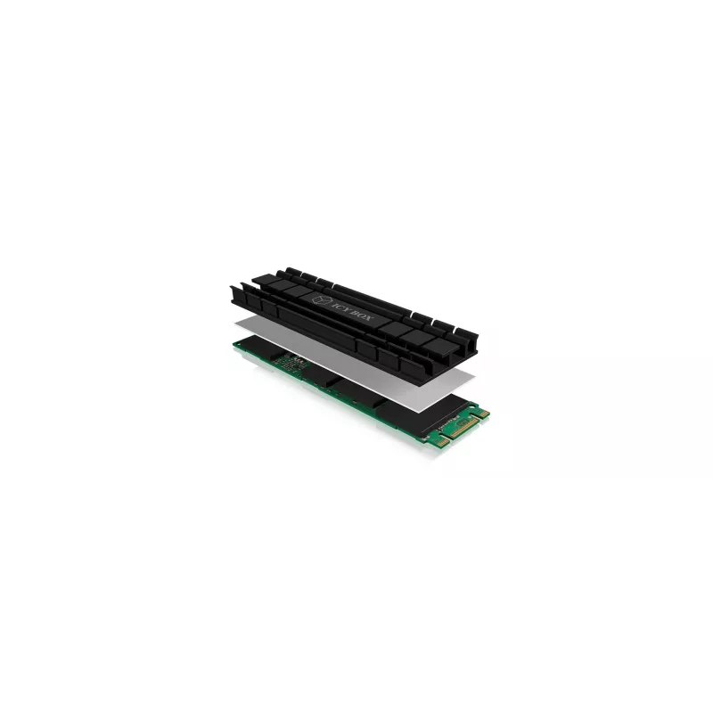 ICY BOX IB-M2HS-701 M.2 NVMe SSD jahutusradiaator must 1 tk