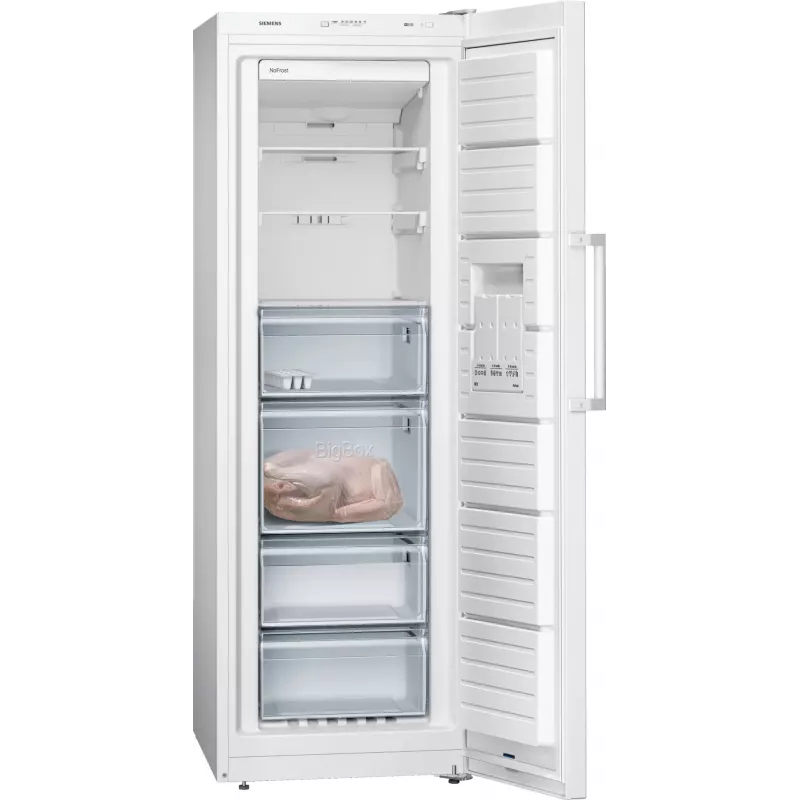 Külmik Siemens iQ300 GS33NVWEP — 225 L, NoFrost, 20 kg/24h, E-klass, valge