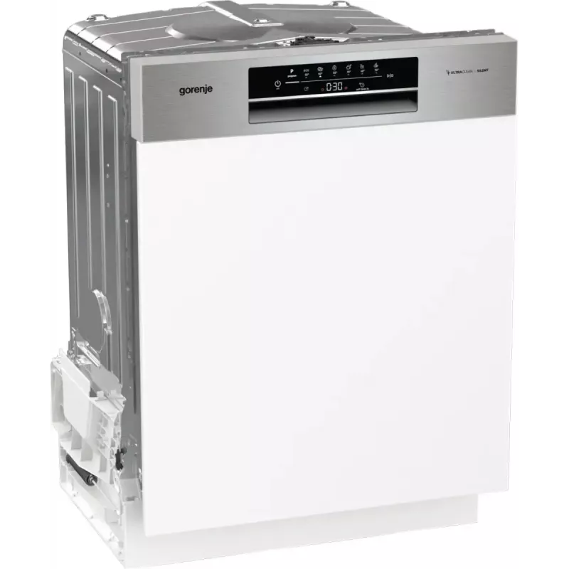 Nõudepesumasin Gorenje GI642E90X poolsisseehitatav, 13 komplekti, 60 cm, 47 dB, 11 L/tsükkel, energiaklass E