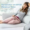 Asenduselektroodide komplekt Beurer EM50 Menstrual Relax seadmele — asenduspadjad ja juhtmed valu leevendamiseks ja lihaste lõõgastamiseks