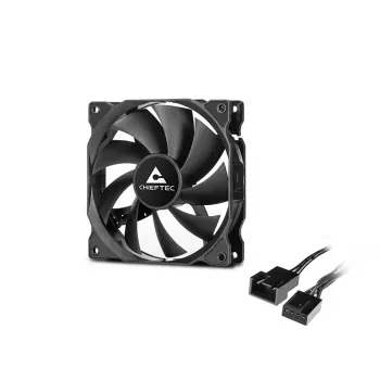 Chieftec ZF-1225PWM arvuti jahutussüsteem Arvutikorpus Ventilaator 12 cm Must 1 tk