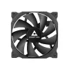 Chieftec ZF-1225PWM arvuti jahutussüsteem Arvutikorpus Ventilaator 12 cm Must 1 tk