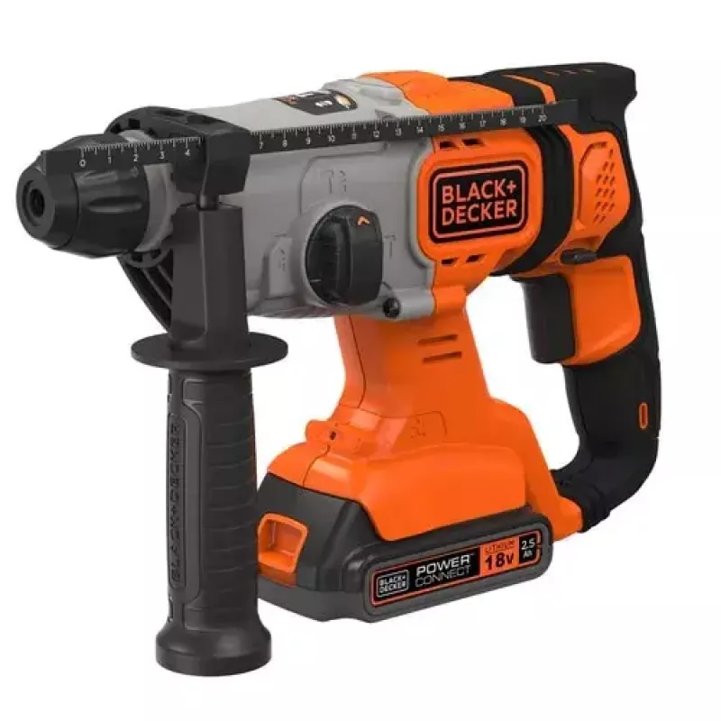 Puurtrell Must & Decker BCD900E2K-QW 1880 RPM SDS Plus, 2.5 Ah aku