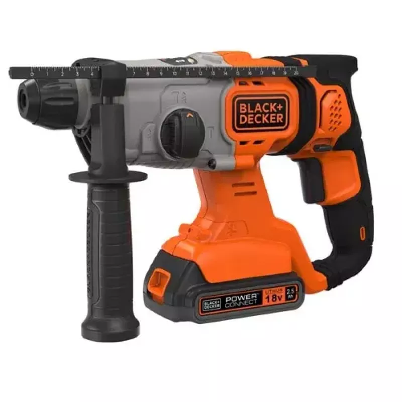 Puurtrell Must & Decker BCD900E2K-QW 1880 RPM SDS Plus, 2.5 Ah aku
