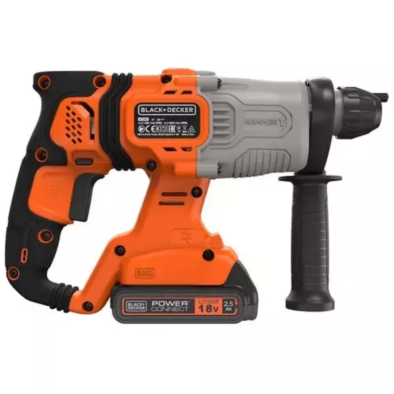 Puurtrell Must & Decker BCD900E2K-QW 1880 RPM SDS Plus, 2.5 Ah aku