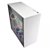 Arvutikorpus Sharkoon Pure Steel RGB Midi Tower valge