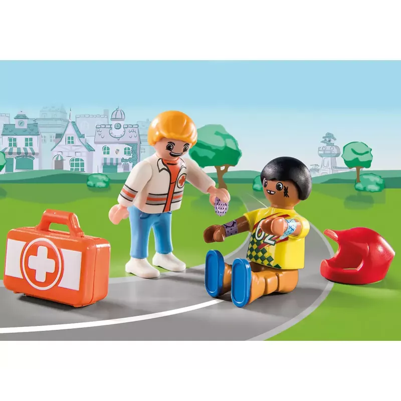 Auto ja võidusõit Playmobil Duck On Call 70919 mitmevärviline plastist mängukomplekt