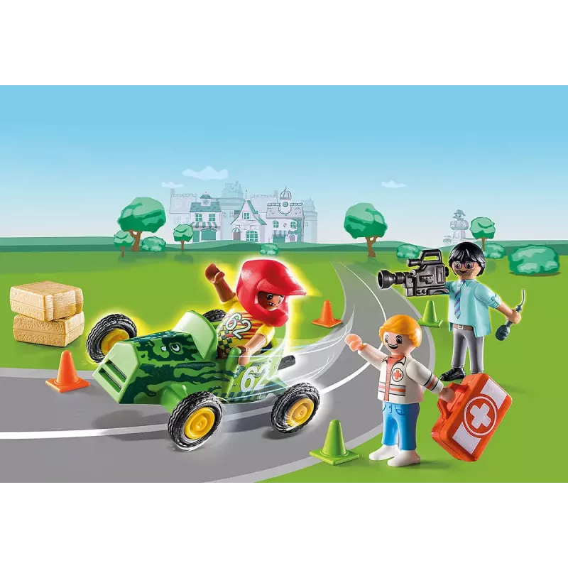 Auto ja võidusõit Playmobil Duck On Call 70919 mitmevärviline plastist mängukomplekt