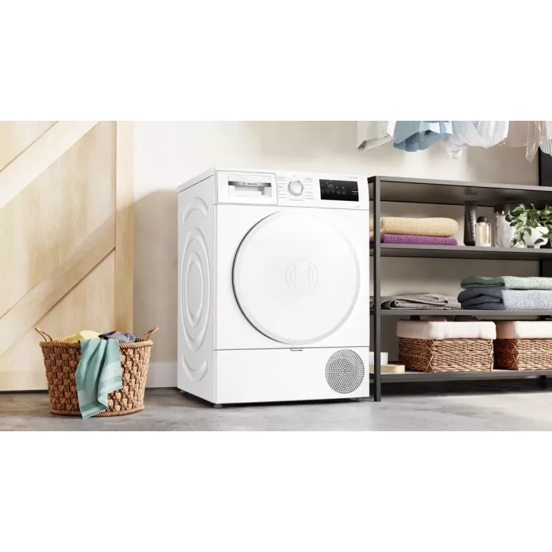 Bosch Serie 4 WTH83VV4 kuivati Vabaltseisev Eestlaetav 8 kg Valge