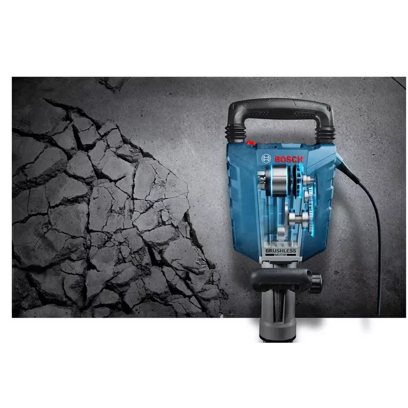 Bosch GSH 14 C Professional 1950 RPM 14,6 kg Must, Sinine