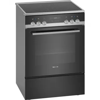 Siemens iQ500 HK9S5A240 pliit Vabaltseisev pliit Elektriline Keraamiline pliidiplaat Must