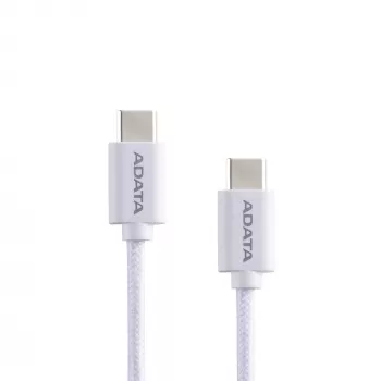 USB-C–USB-C kaabel ADATA CACC-200PN-WH, USB 2.0, 2 m, valge