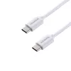 USB-C–USB-C kaabel ADATA CACC-200PN-WH, USB 2.0, 2 m, valge