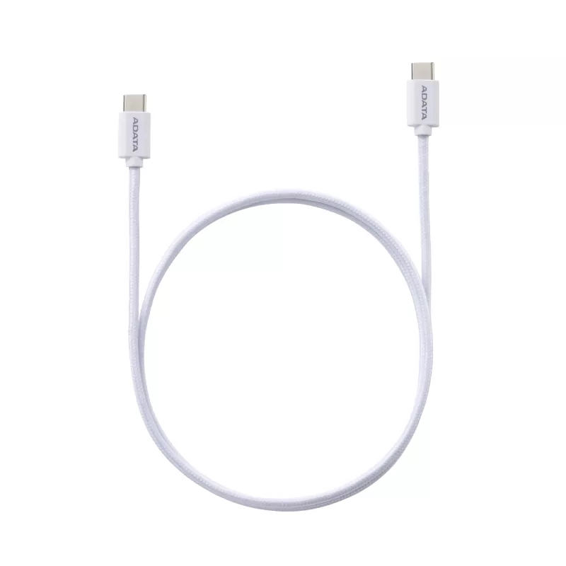 USB-C–USB-C kaabel ADATA CACC-200PN-WH, USB 2.0, 2 m, valge