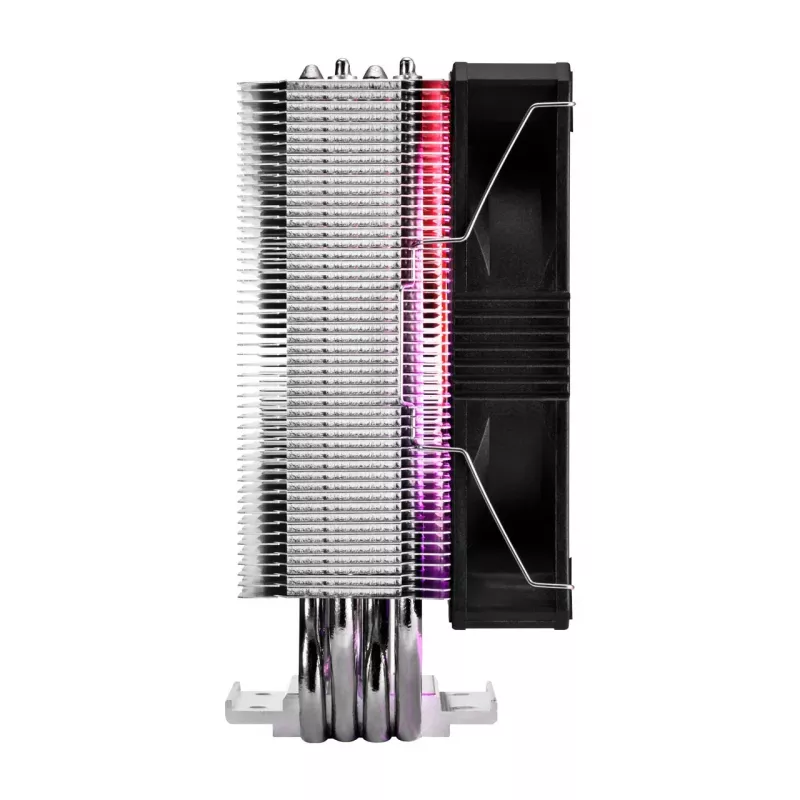 FSP NE5 protsessorijahuti õhk 120 mm must ARGB, ventilaator, 12 cm, 800 p/min, 1600 p/min, 28 sooni, must