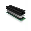 ICY BOX IB-M2HS-70 pooljuhtketta jahutusradiaator Must 1 tk