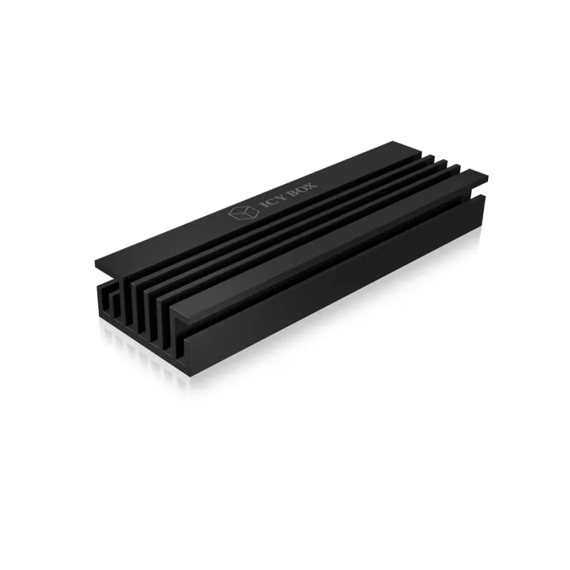 ICY BOX IB-M2HS-70 pooljuhtketta jahutusradiaator Must 1 tk