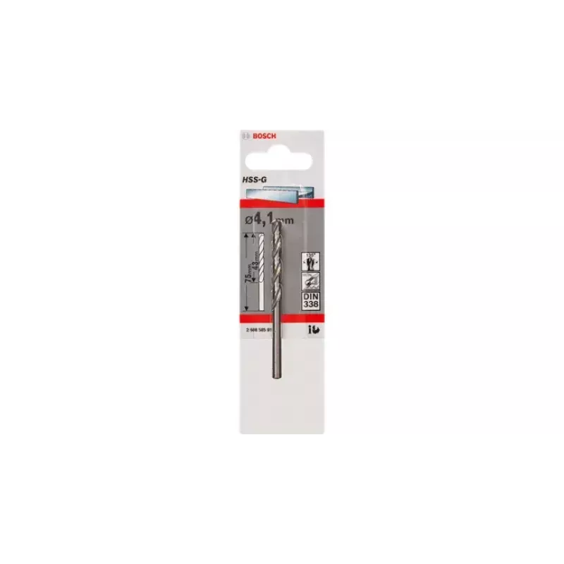 Keerdpuuriterad Bosch 2608585942 HSS lihvitud 1,5-10 mm