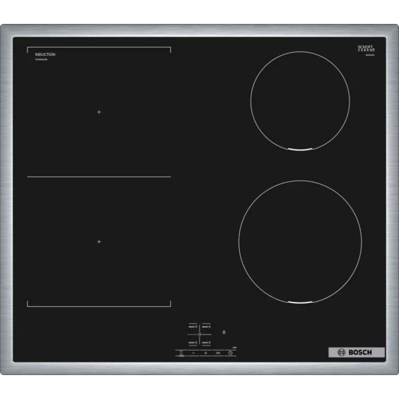 Bosch HEB517BB4 + NVS645CB6E toiduvalmistamisseade komplekt Tsoon-induktsioonpliit Elektriline