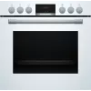 Bosch HEA513BW3 + NKN645GA2E toiduvalmistusseadmete komplekt, keraamiline pliit, elektriline