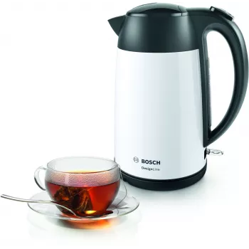 Bosch TWK3P421 veekeetja 1,7 L 2400 W Must, Valge