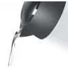 Bosch TWK3P421 veekeetja 1,7 L 2400 W Must, Valge