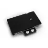 Tagakaas Alphacool 10248 alumiiniumist kroomitud vask must 124 mm