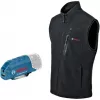 Bosch GHV 12+18V XA Professional soojendusvest suurus M must, laadija ja akuga