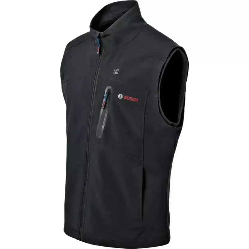 Bosch GHV 12+18V XA Professional soojendusvest suurus M must, laadija ja akuga