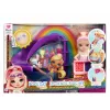 Rainbow High Little Pool Day with Blush Playset, Moenukk, Naine, 4 a, 140 mm, Mitmevärviline