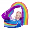 Rainbow High Little Pool Day with Blush Playset, Moenukk, Naine, 4 a, 140 mm, Mitmevärviline
