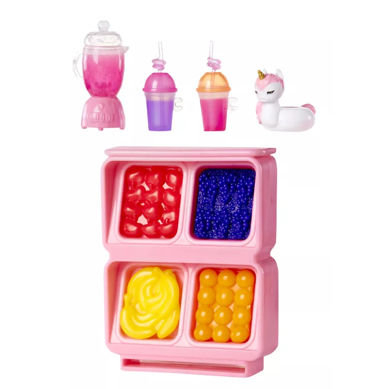 Rainbow High Little Pool Day with Blush Playset, Moenukk, Naine, 4 a, 140 mm, Mitmevärviline