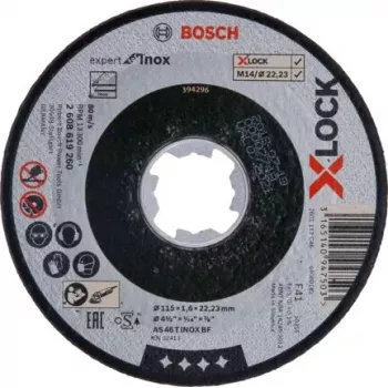 Lõikeketas Bosch 2 608 619 260 Lame keskosa Roostevaba teras