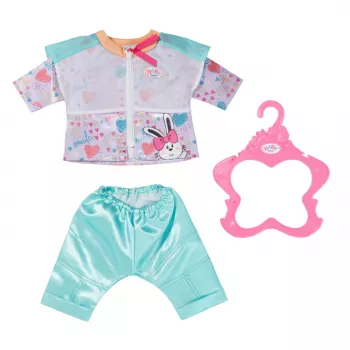 nukk clothes set Zapf Creation BABY born Casual Outfit Aqua 3 years