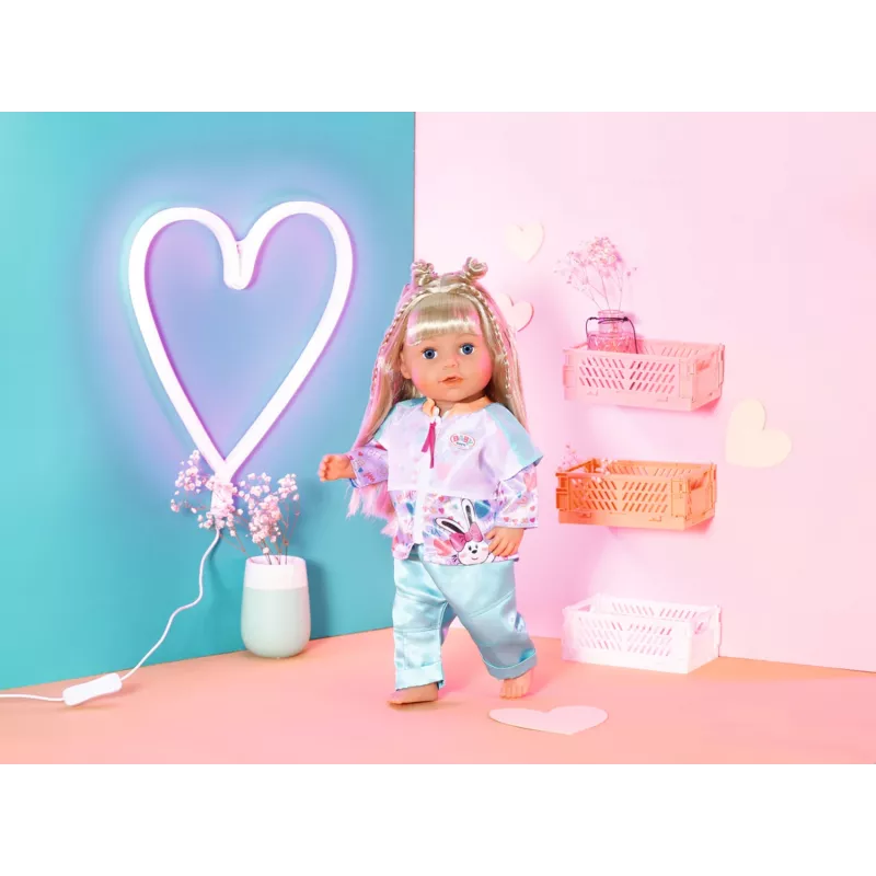 nukk clothes set Zapf Creation BABY born Casual Outfit Aqua 3 years
