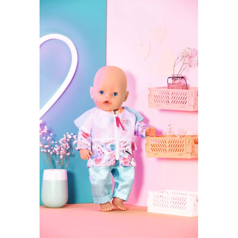 nukk clothes set Zapf Creation BABY born Casual Outfit Aqua 3 years